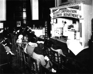 Belfast Corporation Electricity Dept seminar in 1930s