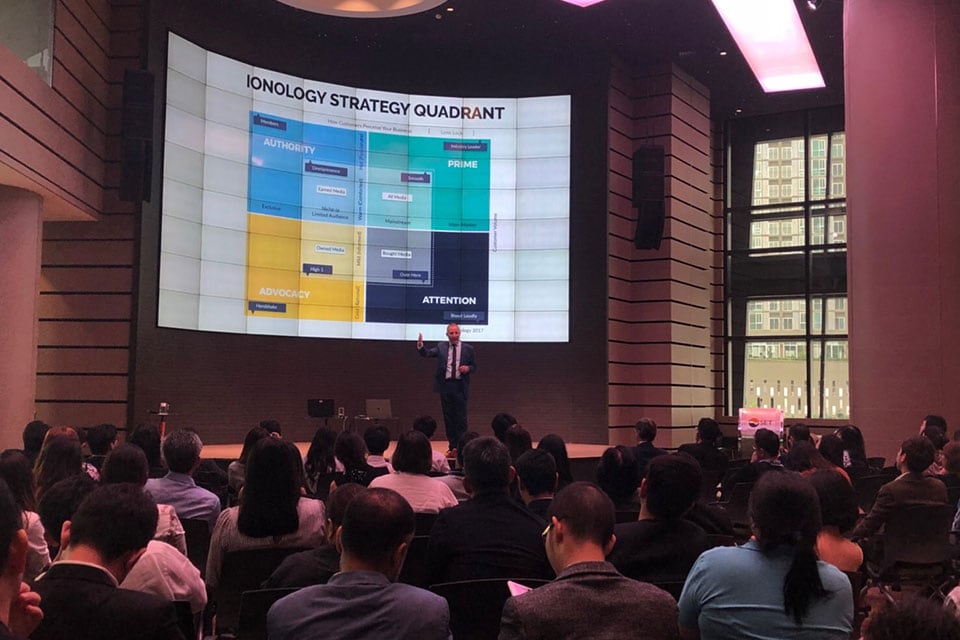 Ionology Digital Transformation Strategy Quadrant - Bangkok Stock Exchange